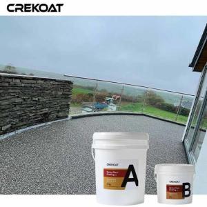 China Innovative Textures Epoxy Pebble Coating Producing Stunning Floor on sale