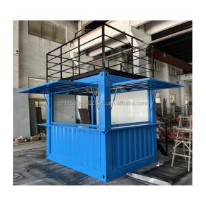 Steel Frame and Galvanized Steel Bending Prefabricated Container Restaurant