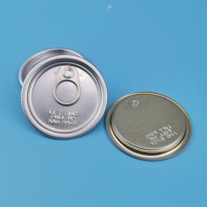 206 Full Open Aluminum EOE 0.245mm Easy Open Can Lids