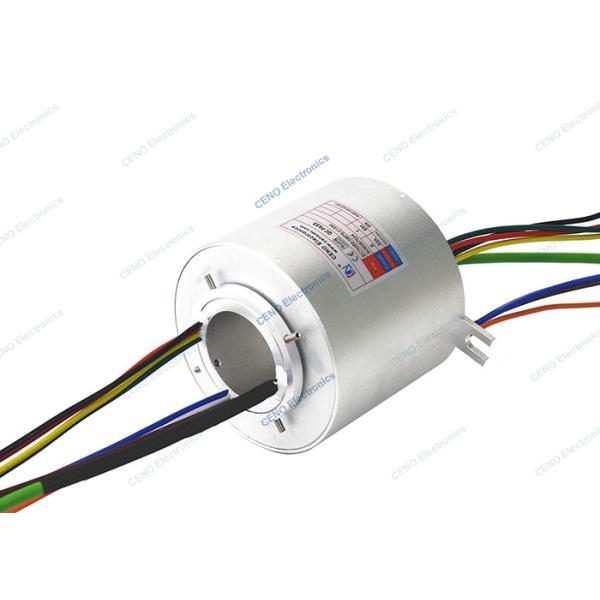 OEM / ODM Megabit Ethernet Slip Ring Through Hole 50mm Combined Electrical