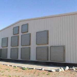 Modern Economical Steel Chicken Farm Customized Color Graphic Design