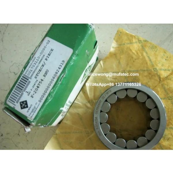F-204754 printing machine bearings full complement cylindrical roller bearings