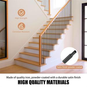 Customized Wrought Iron Cable Railing Posts XY-IR091