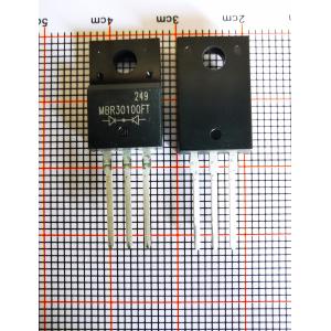 Low Forward Voltage Drop MBR30100FT TO-220F-3L 30A 100V Schottky Diode MBR3040FT