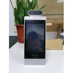 8 Inch Face Recognition Monitor Android POE Powered No Touch Screening Panel