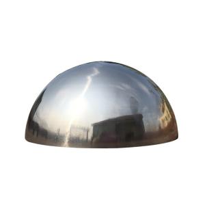 China High Polished Hollow Half Sphere Stainless Steel Polish Brushed Surface on sale