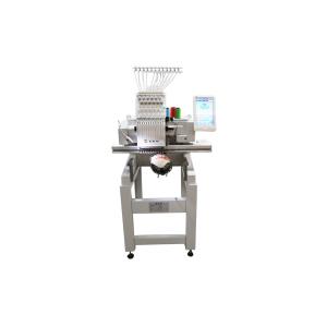Flexible Single Head Embroidery Machine For Manufacturing Plant Simple Design