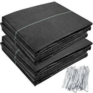 Black PP Woven Geotextile Used in Agriculture with Online Technical Support