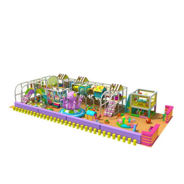 Open Style Children'S Indoor Soft Play Equipment , Indoor Playroom Equipment