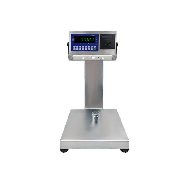 30kg Maximum Range LED Display Stainless Steel Waterproof Printing Platform