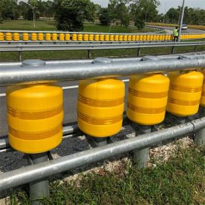 Highway Corrosion Protection Eva Rubber Double Roller Barrier for Road Traffic