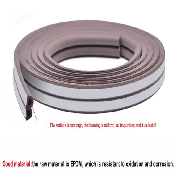 EPDM Door And Window Weatherstrip Gap Blocker Insulation Seal Strip With Self
