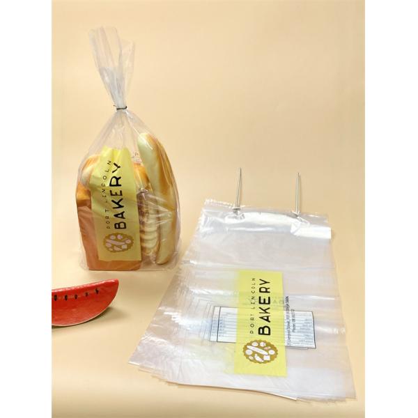 Quality Leakproof Plastic Bread Bag Package Protection 10 Color Printed Design wholesale