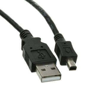 1m 1.2m Length Mini USB Data Charge Cable with 3A Fast Charging Function and TPE