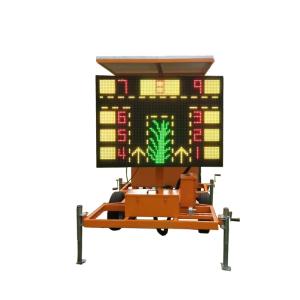 P10mm P16mm VMS Trailer Signs Advertising Movable LED Screen