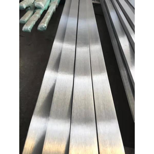 Long SS 316 Brushed Finish Stainless Steel Flat Bar TP316L Metal Flat Bar