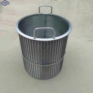 customize stainless steel wire mesh filters round Perforated Perforated Pipe