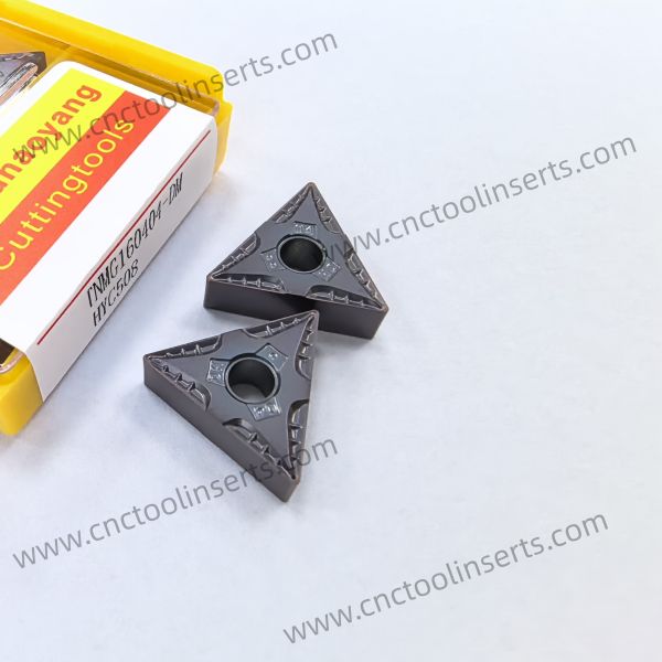 CNC Turning Insert, Model TNMG160404-DM, Coating HYC508, Suitable for General