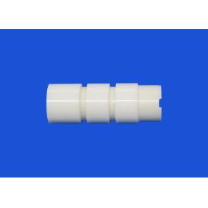 Thick Zirconia Ceramic Threaded Rod With Internal Thread Machined