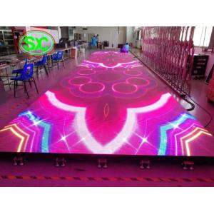 SMD3528 P3.91 P4.81 Led Stage Interactive Panel 4500cd/sqm