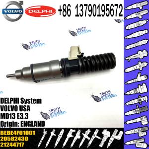 common rail injector 21244717 BEBE4F01001 for VOL D13 engine diesel injector