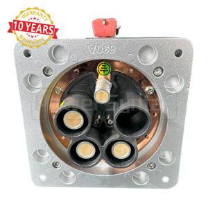 PowerSyntax 4P 630 Amp 400V IP67 Heavy Duty High Current Industrial Socket