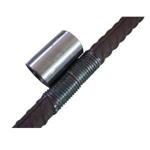 Parallel Thread Mechanical Rebar Connectors , Rebar Splicing Coupler Joint