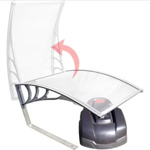 OEM Transparent Glass 76x60cm Robot Mower Garage