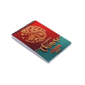 DIY Double-Sided Printed PET Plastic Vertical Blank Sublimation Coil Notebook A6