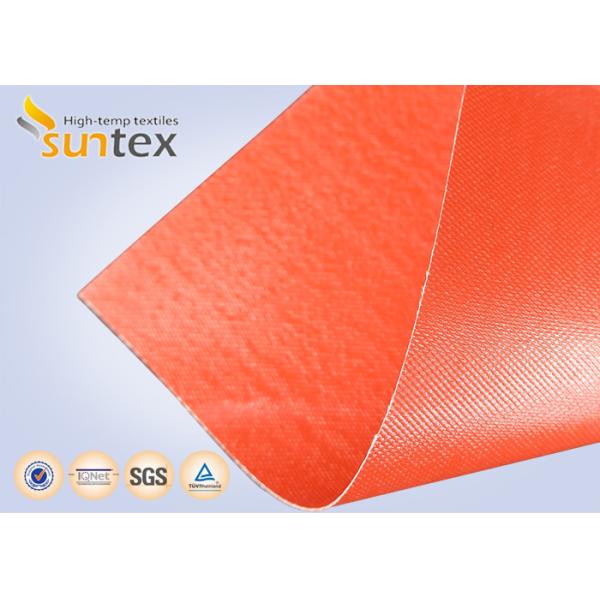 Quality High Performance Fabric  Fiberglass Fabric with Silicone Coated for Fire and smoke curtain wholesale