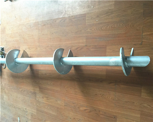 Quality Hot Dip Galvanized Helical Pile Foundations Ground Screw Pole Anchor wholesale