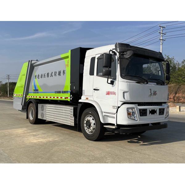 Quality High Speed Heavy Garbage Compactor Truck Charging Interface Bracket Appearance With Chassis Expansion wholesale