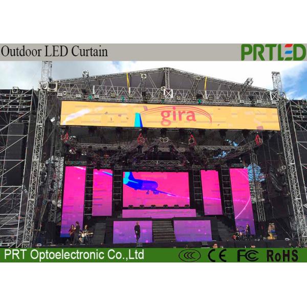 Quality Light Weight LED Curtain Screen P10.4 Full Color 500*1000mm Rental Or Fixed wholesale