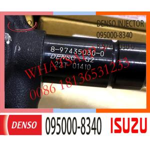 Genuine Diesel Fuel Injector 095000-8340 For ISUZU 4JJ1 8-97435030-0 8974350300