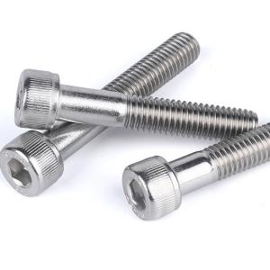 Stainless steel A2-70 A4-80 / SS304 SS316 Bright Allen Bolt Din 912 Hex Socket