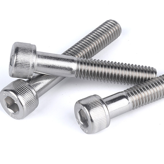 Quality Stainless steel A2-70 A4-80 / SS304 SS316 Bright  Allen Bolt Din 912 Hex Socket Screw wholesale
