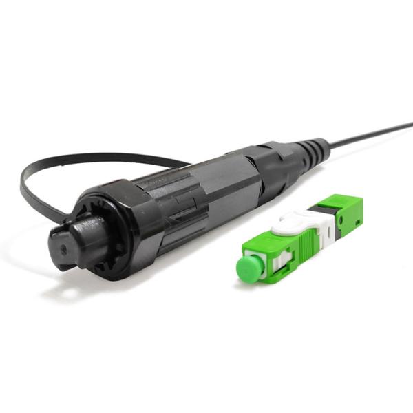 IP68 Waterproof SC Fast Connector with G652/G657 Fiber Type and Low Insertion
