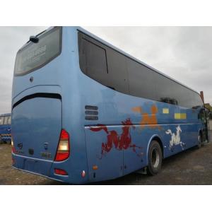 Low Fuel Consumption Yutong Used Tour Bus 51 Seats 2013 Year ISO Passed Air Bag
