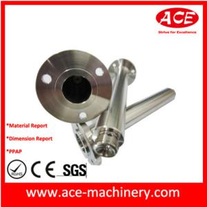 Stainless Steel Die Casting with Burr Cleaned Surface and /-0.10mm Machining