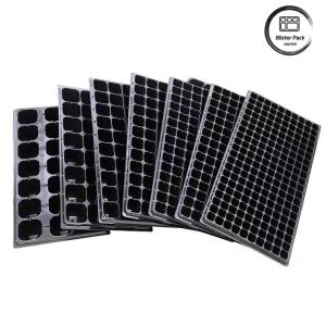 China Affordable Multi Cell large plastic seed trays 21 to 120 Cells for Vegetable & Plant Seedlings on sale