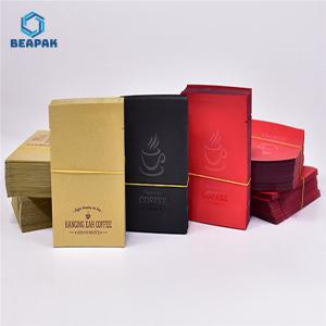 Moisture Barrier Nonwoven Japanese Drip Coffee Bag With Valve