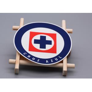 Garments Customised Silicone Heat Transfer Labels With 3 Colour Logos