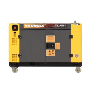 15KW 16KW Silent Diesel Generator YM18000T YM2V95 Aircooled 50A