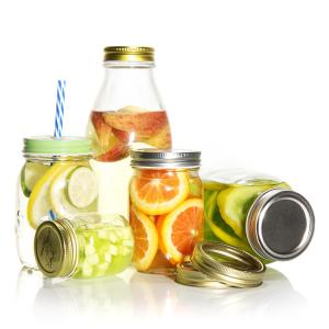 Wide Mouth 86mm Preserving Jar Glass Mason Jar for Jam Peanut Butter