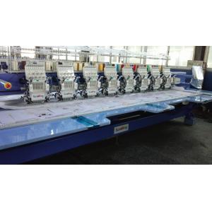 USB Connection Cap Sewing Machine , Custom Embroidery Machine 8 Head