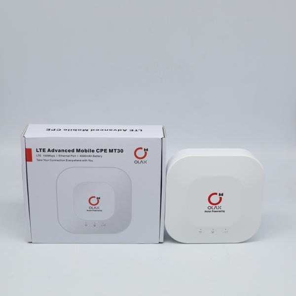 Quality OLAX MT30 Unlocked type-c 4g wifi modem Ethernet port 4g lte router with sim card slot 4000mah router wholesale