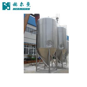 Cheap 20BBL Stainless Steel Conical Fermentation Tank With PLC Control System for sale