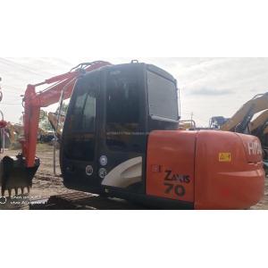 Hitachi ZX70 Excavators Used for Machine Weight 7000 KG Operating Weight 10ton