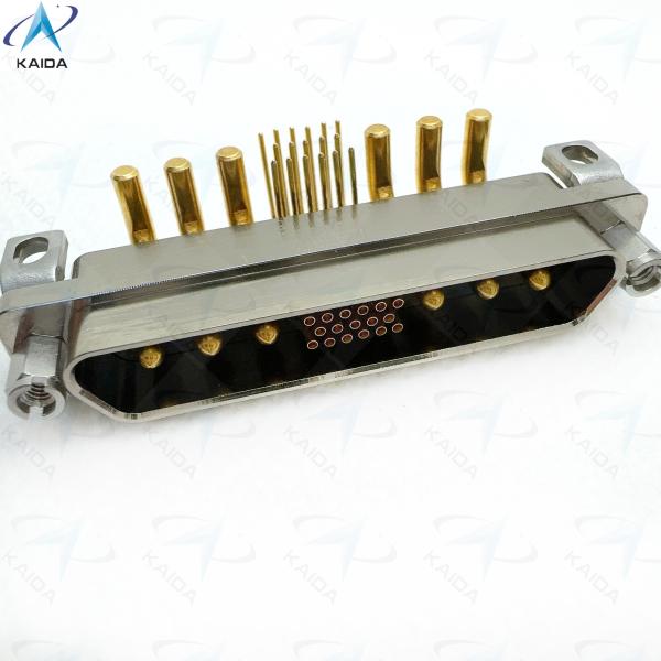Quality Gold Over Nickel Contact Plating Rectangular Connectors For Long-Lasting Performance Elbow PCB Large And Small Current Mixed J30J23P06KPW01W1P040 wholesale