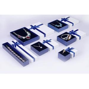 Two piece paper boxes with bow